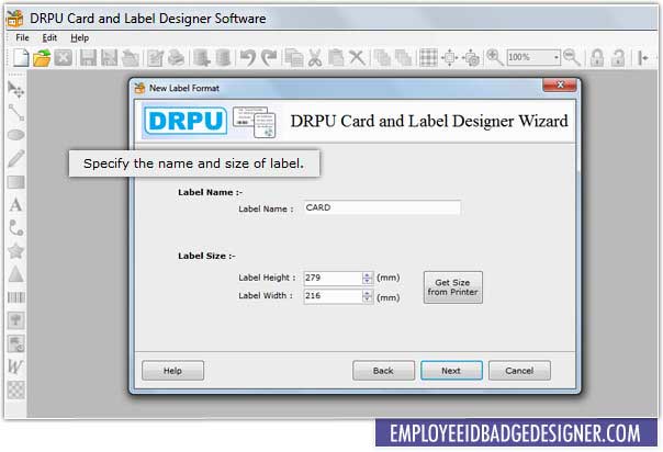 Card and Label Designer Software screenshot