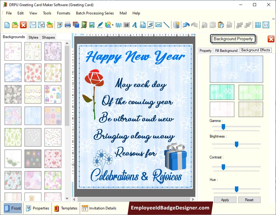 Greeting Card Designing Software