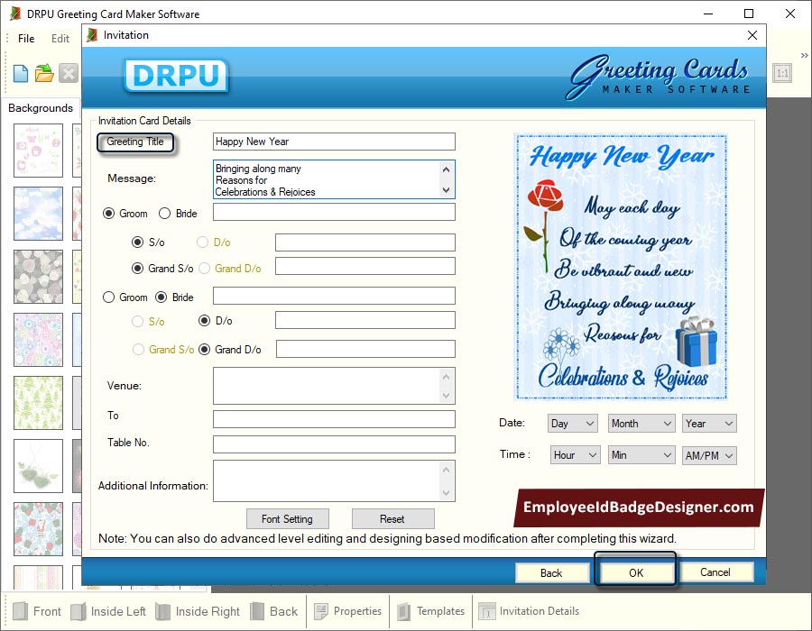 Greeting Card Designing Software
