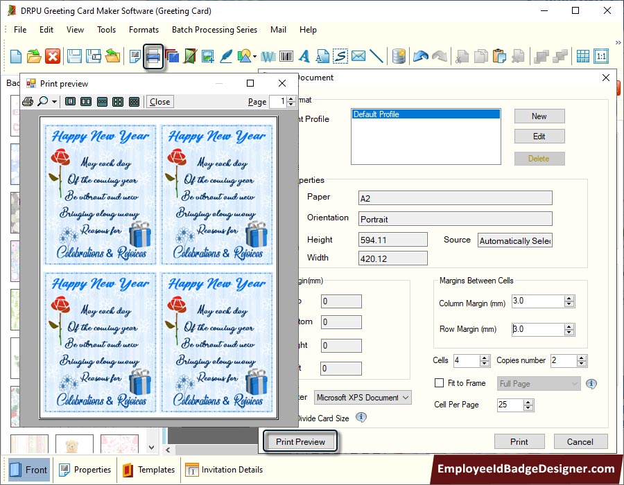 Greeting Card Designing Software