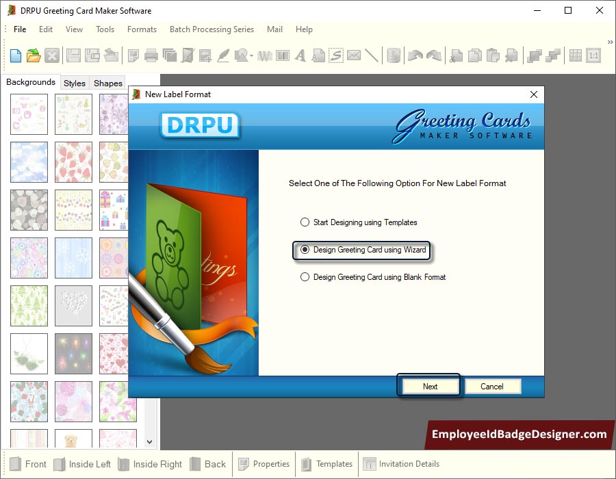 Greeting Card Designing Software