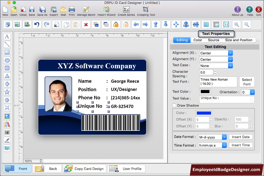  ID Card Designer for Mac