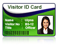 Visitor ID Card 