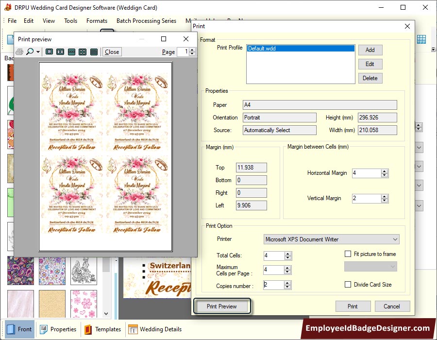 Wedding Card Designing Software